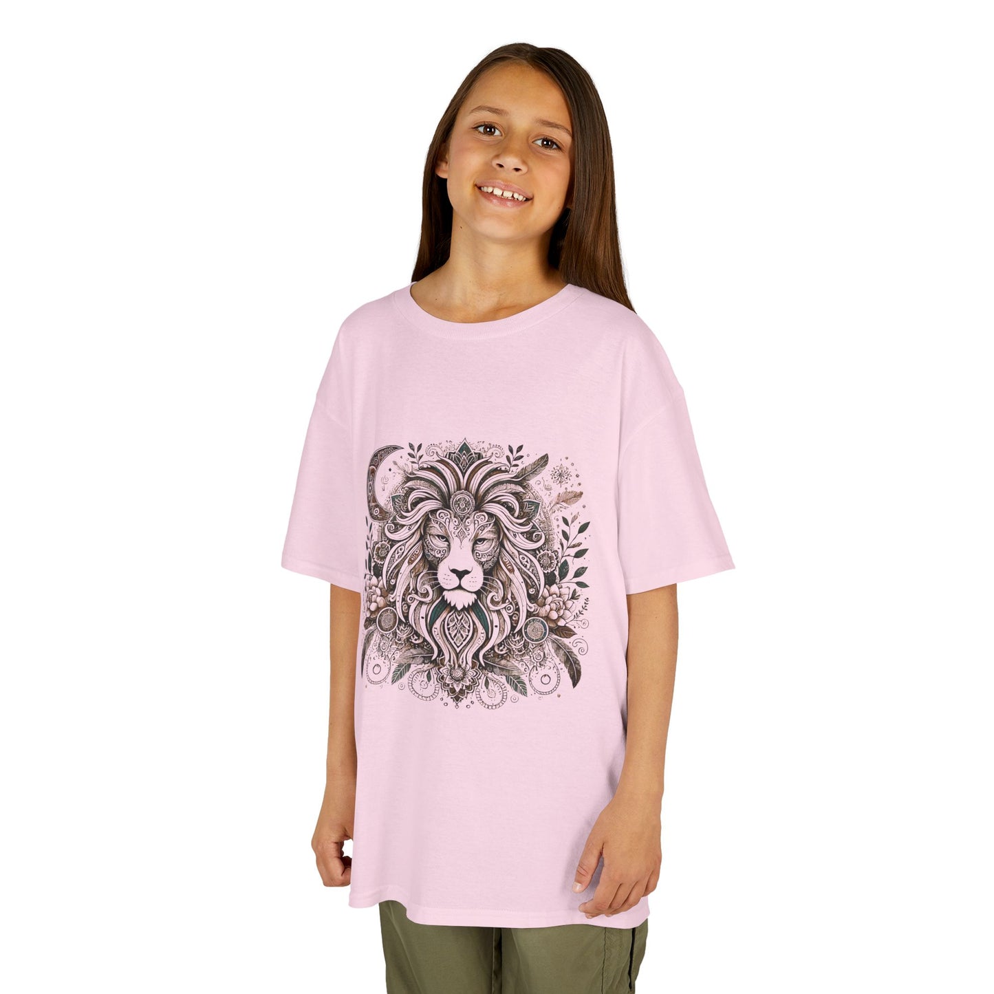 Lion Illustration Kids Heavy Cotton™ Tee