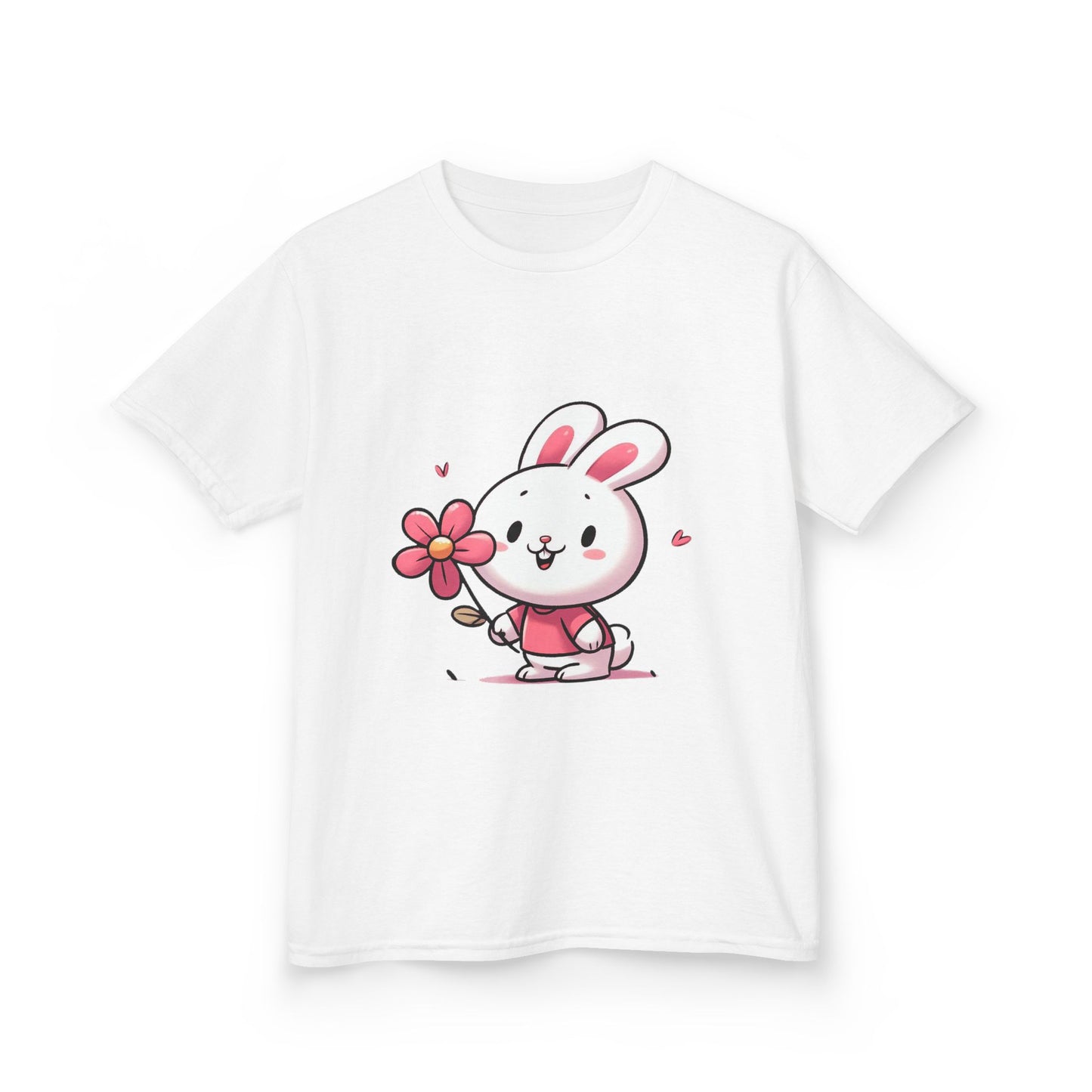 Cute Bunny Graphic Gildan 5000B Heavy Cotton™ Tee