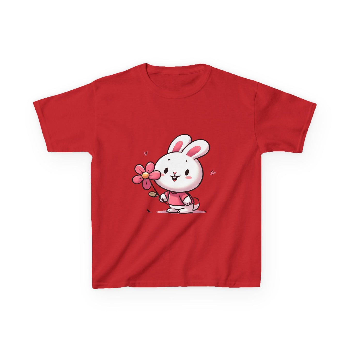 Cute Bunny Graphic Gildan 5000B Heavy Cotton™ Tee