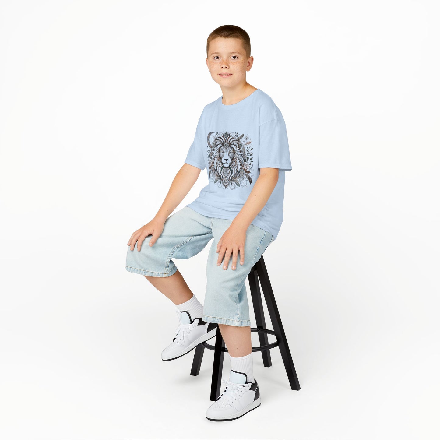 Lion Illustration Kids Heavy Cotton™ Tee
