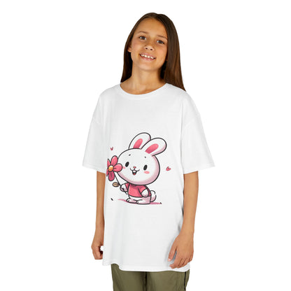 Cute Bunny Graphic Gildan 5000B Heavy Cotton™ Tee