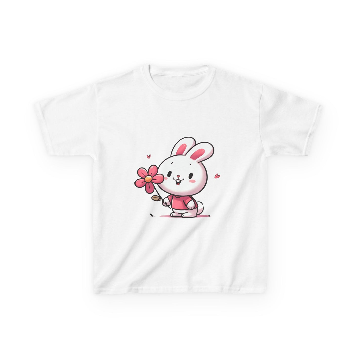 Cute Bunny Graphic Gildan 5000B Heavy Cotton™ Tee