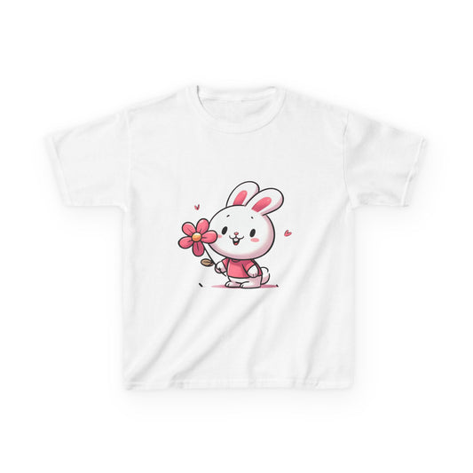 Cute Bunny Graphic Gildan 5000B Heavy Cotton™ Tee