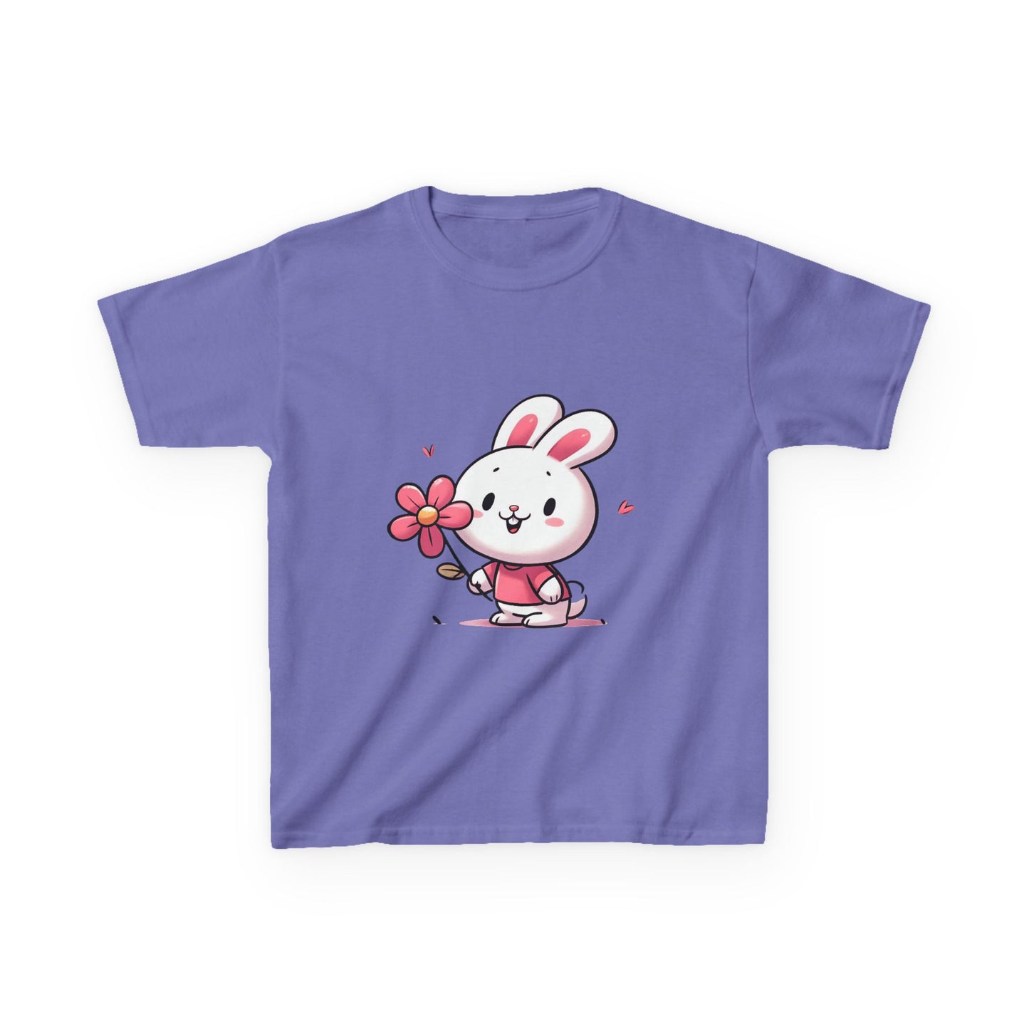 Cute Bunny Graphic Gildan 5000B Heavy Cotton™ Tee
