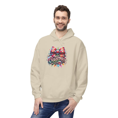 Christmas-Themed Unisex Midweight Softstyle Fleece Hoodie