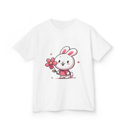 Cute Bunny Graphic Gildan 5000B Heavy Cotton™ Tee