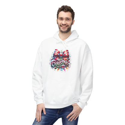 Christmas-Themed Unisex Midweight Softstyle Fleece Hoodie